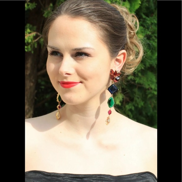 Last 1 ♠️ Kate Spade New York Rock It Statement Earrings - Picture 6 of 11